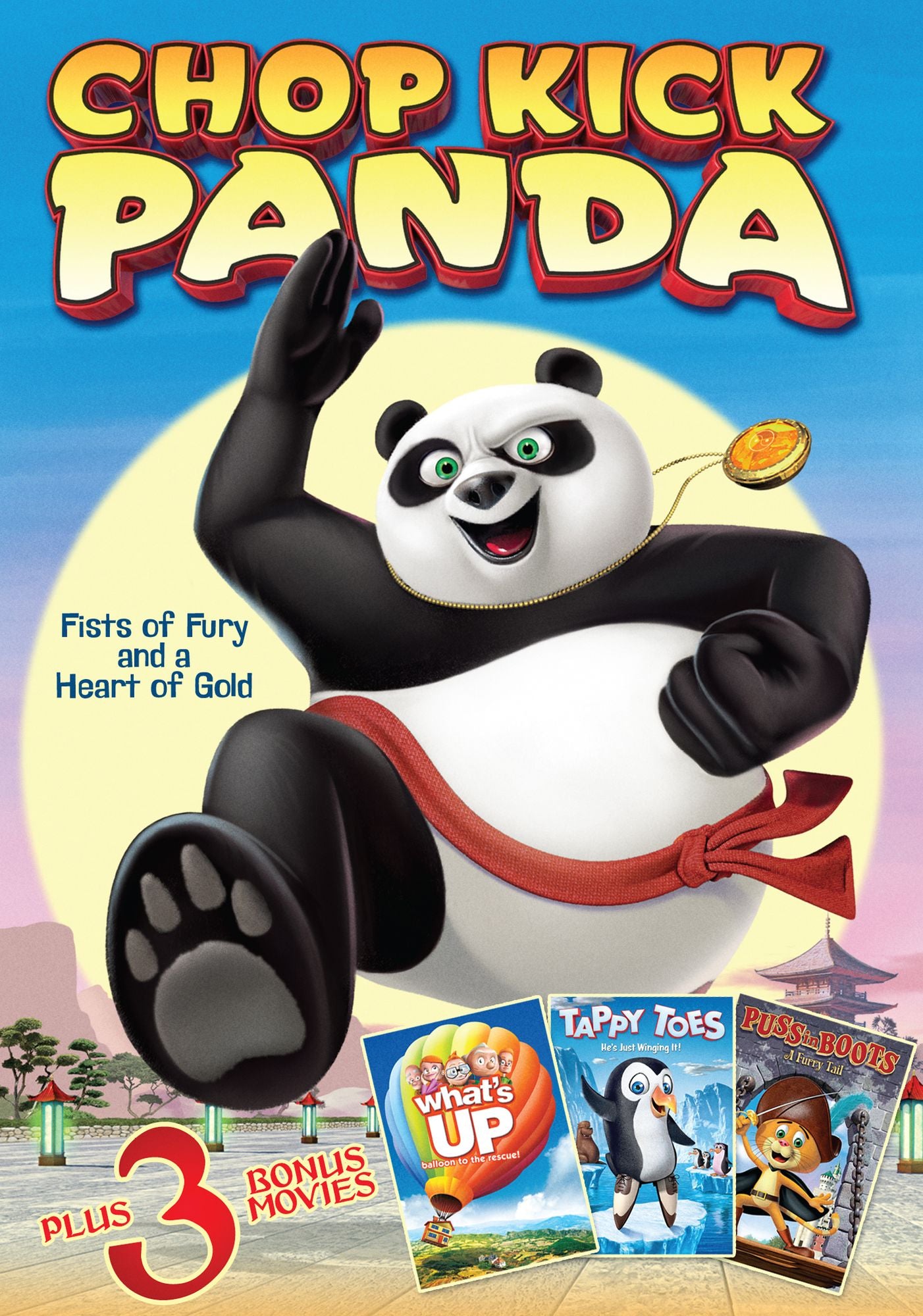 Chop Kick Panda Plus 3 Bonus Movies