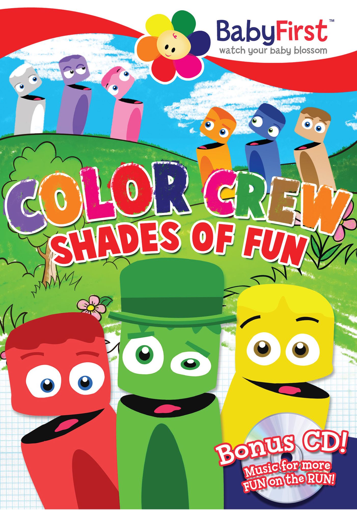 BabyFirst: Color Crew - Shades of Fun [CD/DVD]