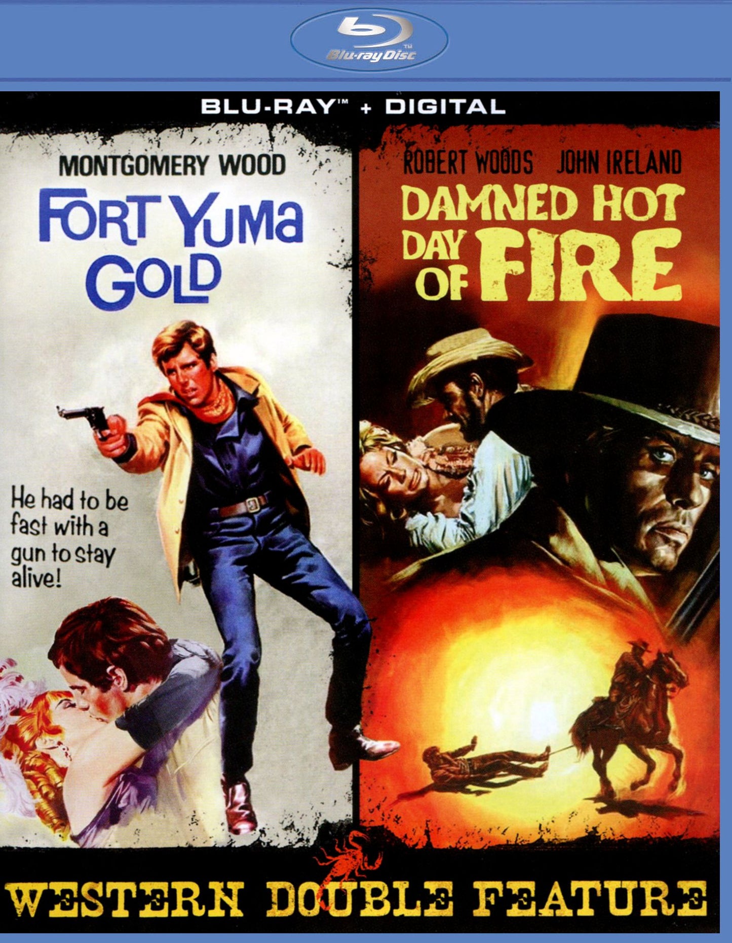 Fort Yuma Gold/Damned Hot Day of Fire [Blu-ray]