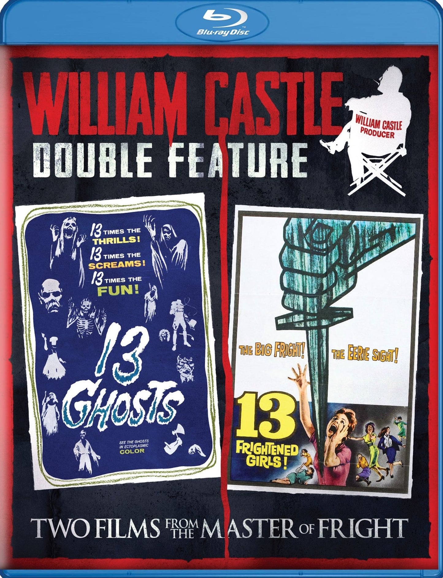 William Castle Double Feature: 13 Ghosts/13 Frightened Girls
