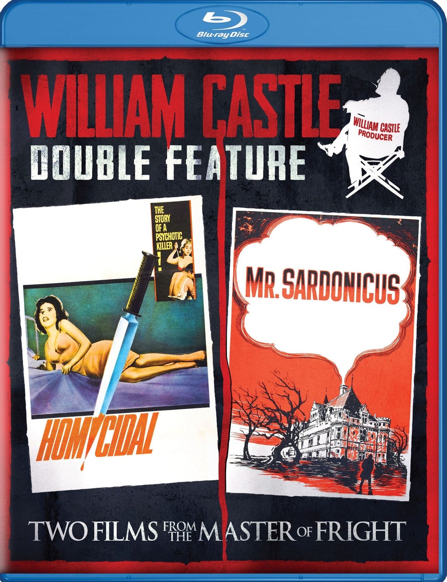 William Castle Double Feature: Homicidal/Mr. Sardonicus [Blu-ray]