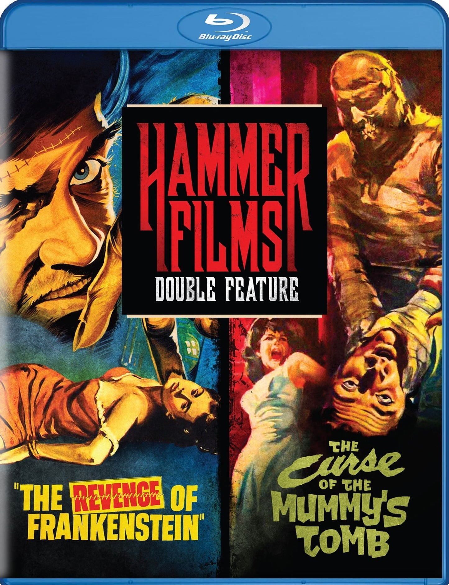 Hammer Double Feature: The Revenge Of Frankenstein/the Curse Of The Mummy's Tomb