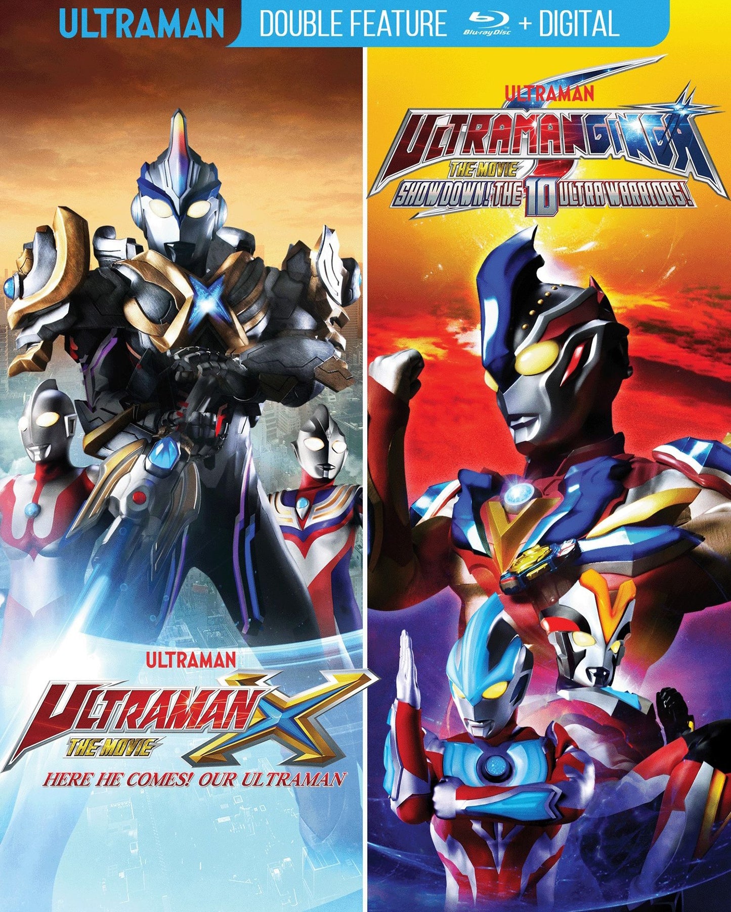 Ultraman X & Ginga S Movie Double Feature Bd