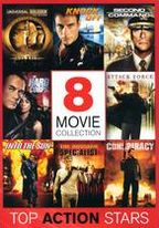 Top Action Stars: 8 Movie Collection [4 Discs]