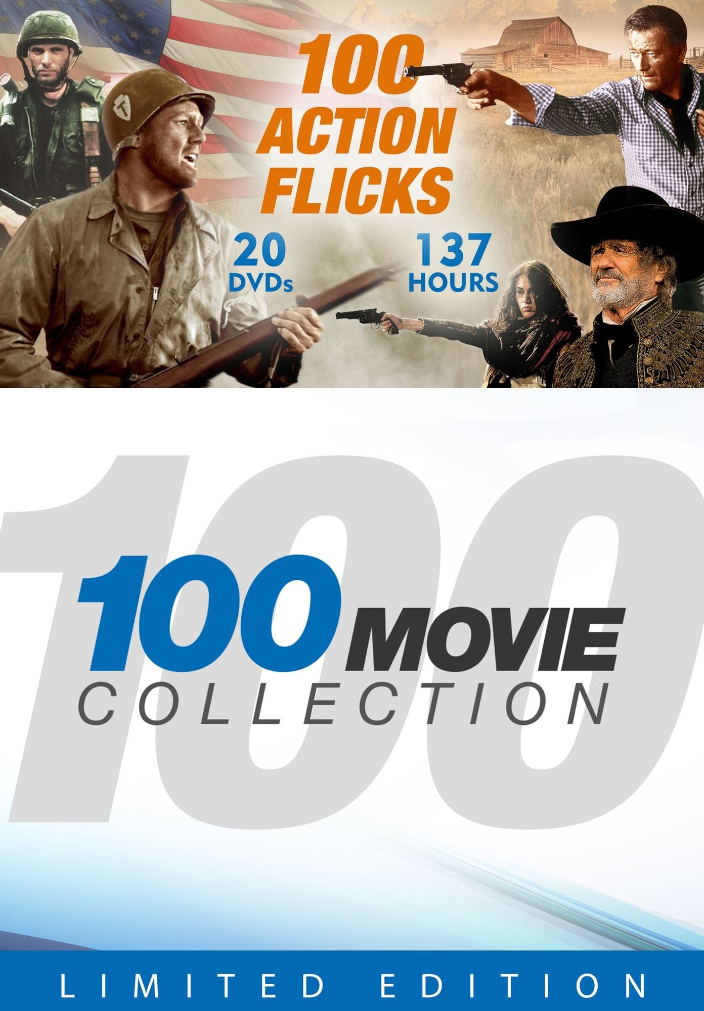 100 ACTION PACKED FLICKS (20PC)