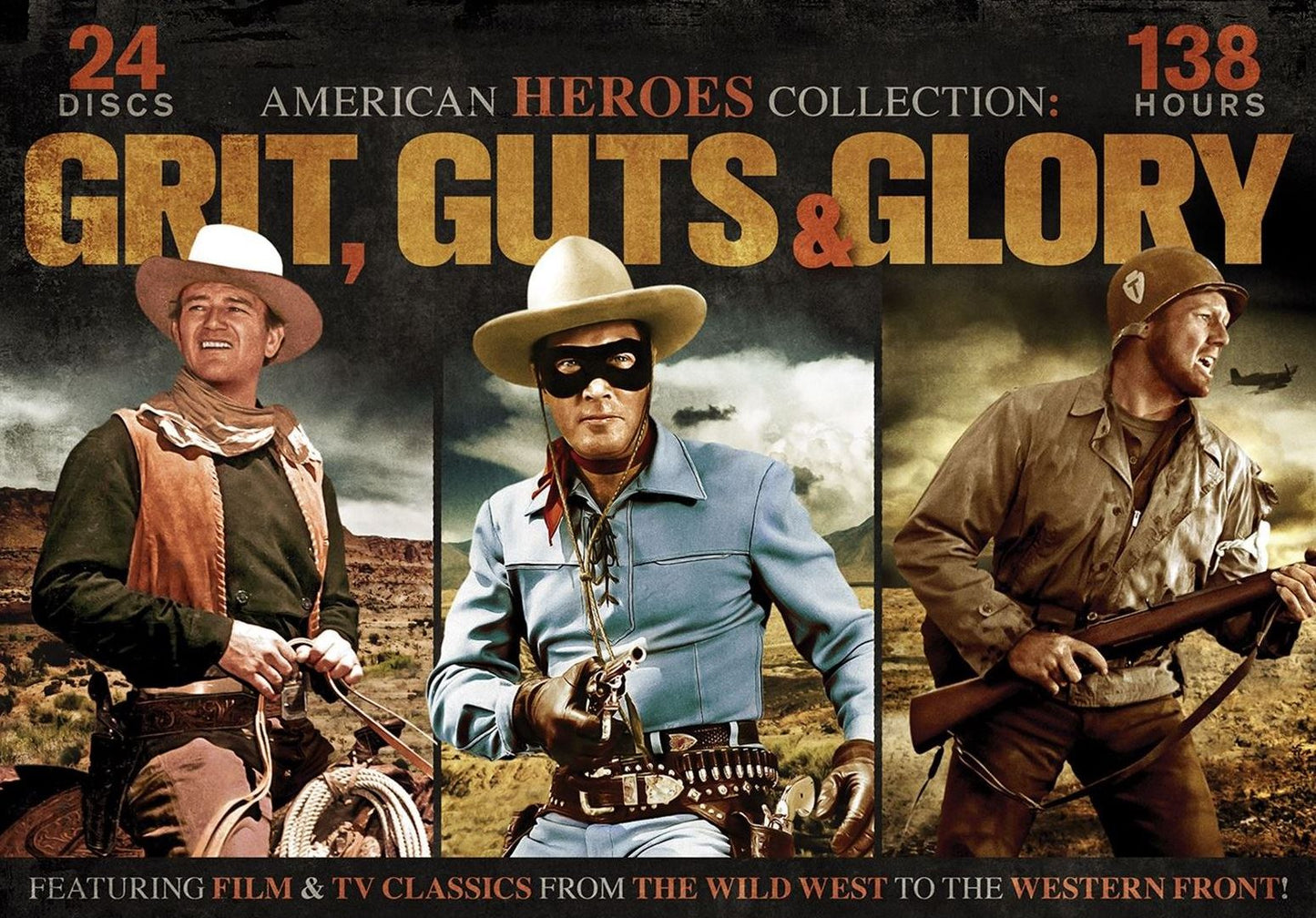 Heroes Collection: Grit, Guts & Glory [24 Discs]