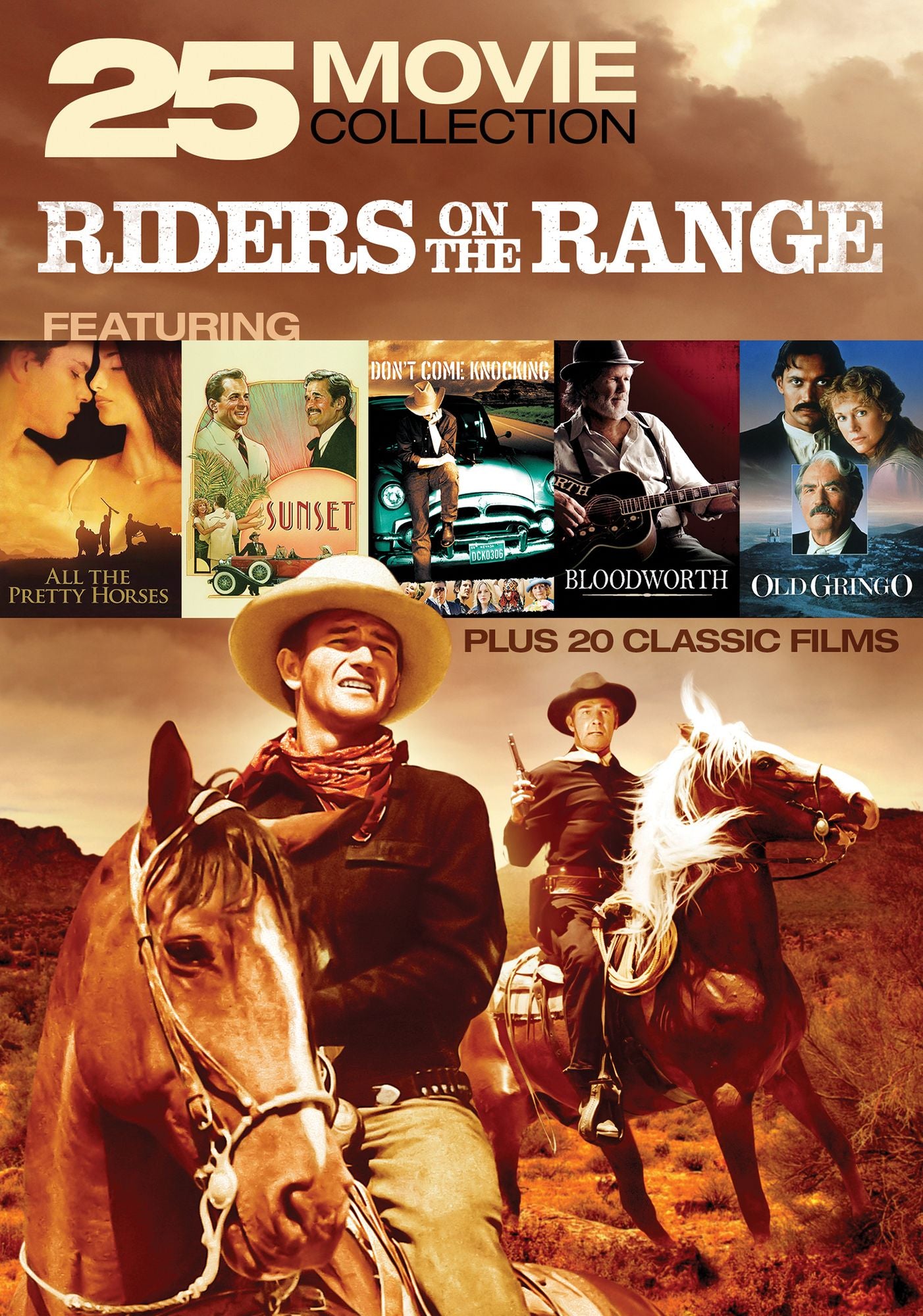 Riders on the Range: 25 Movie Collection [6 Discs]