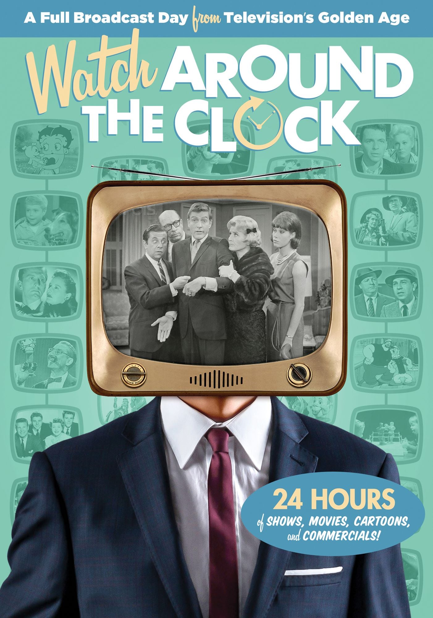 WATCH AROUND THE CLOCK (B&W)