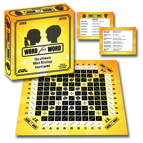 Word for Word Junior Edition Board Game