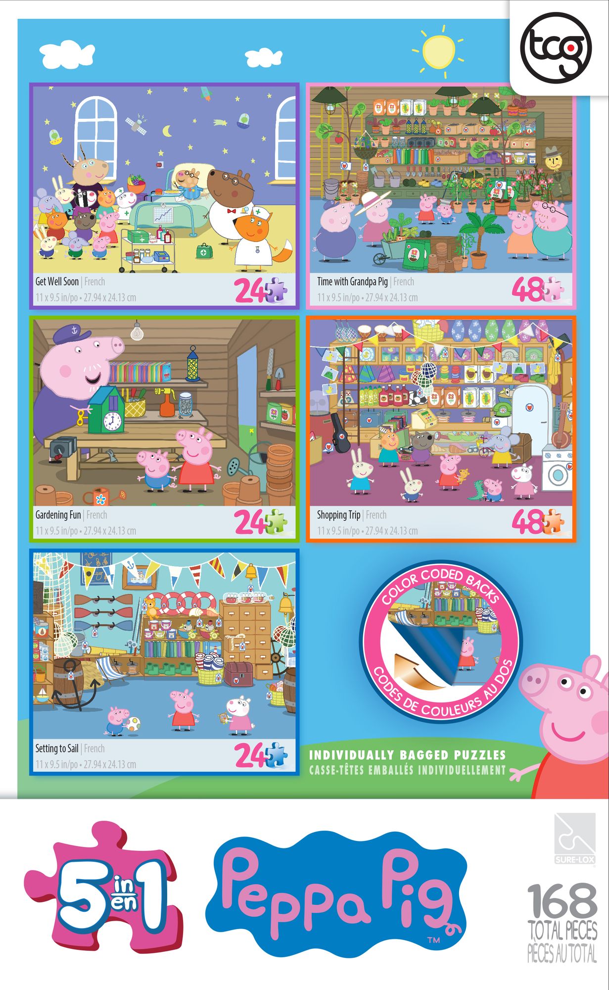 5 in 1 Peppa the Pig