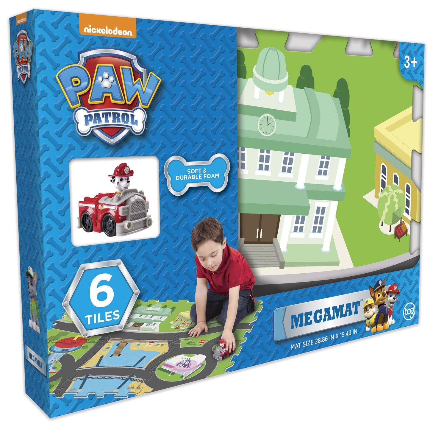 Paw Patrol 6-piece Tile Mega Mat