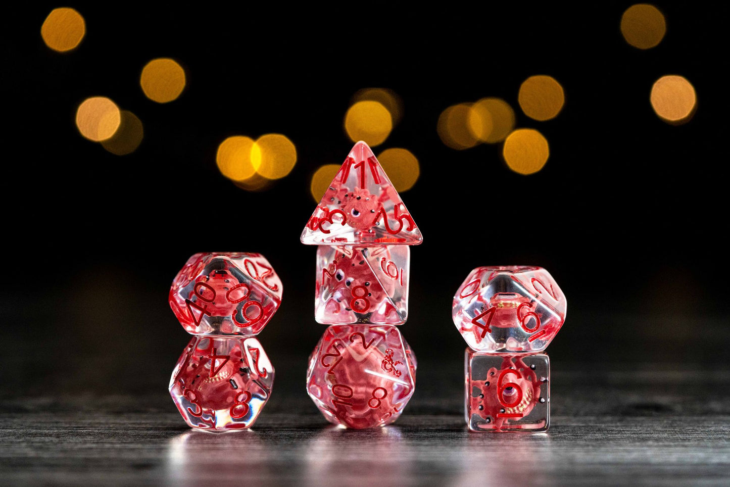 D&D Beholder Resin Poly Dice Set
