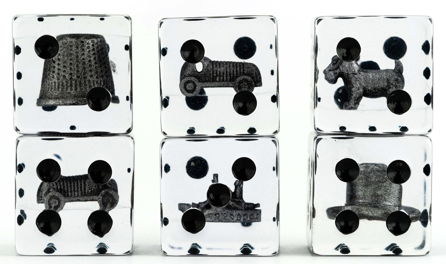 Monopoly 22mm Inclusion Dice Set