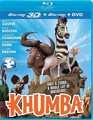Khumba [2 Discs] [3D] [Blu-ray/DVD]