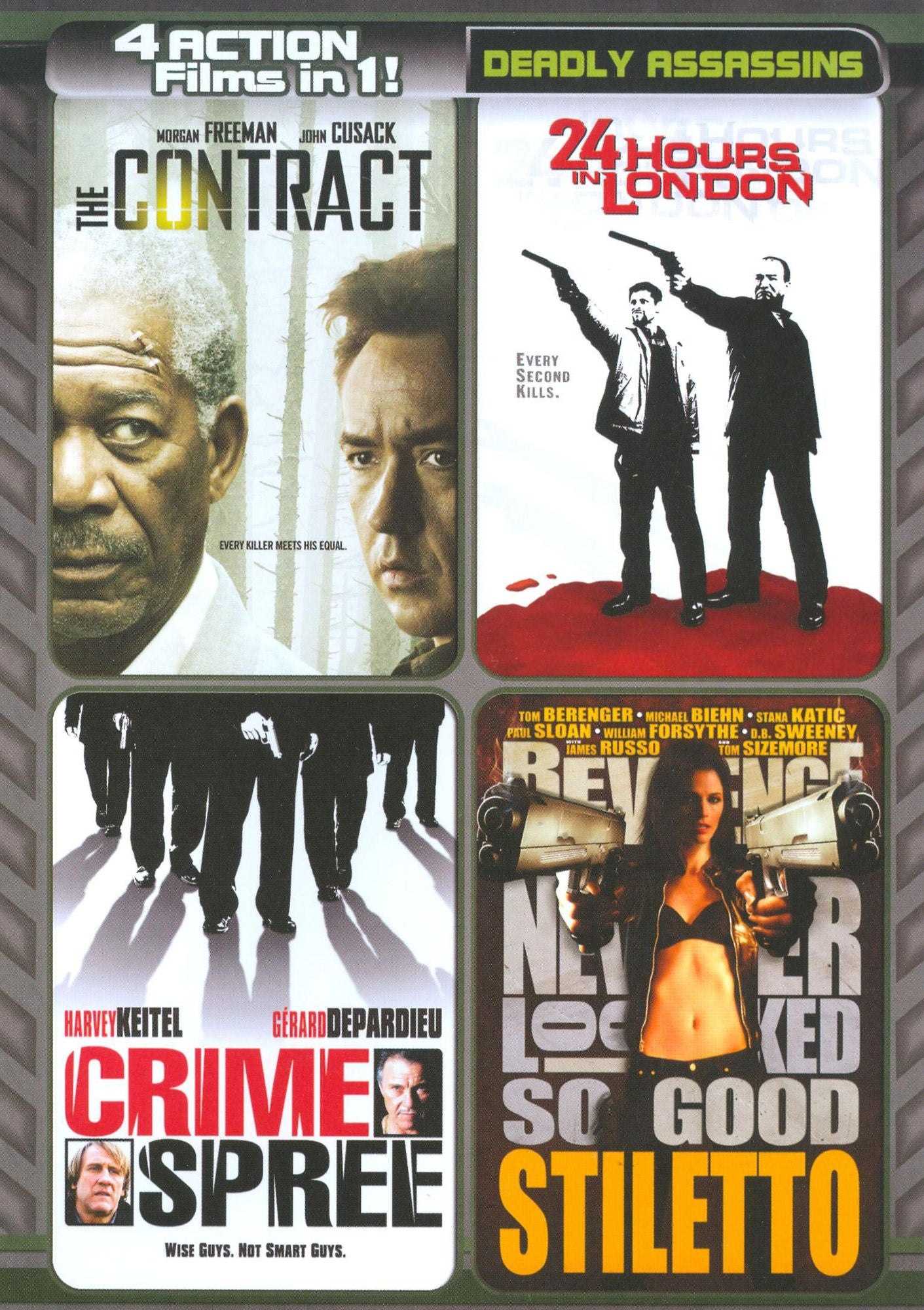 The Contract/24 Hours in London/Crime Spree/Stiletto [2 Discs]