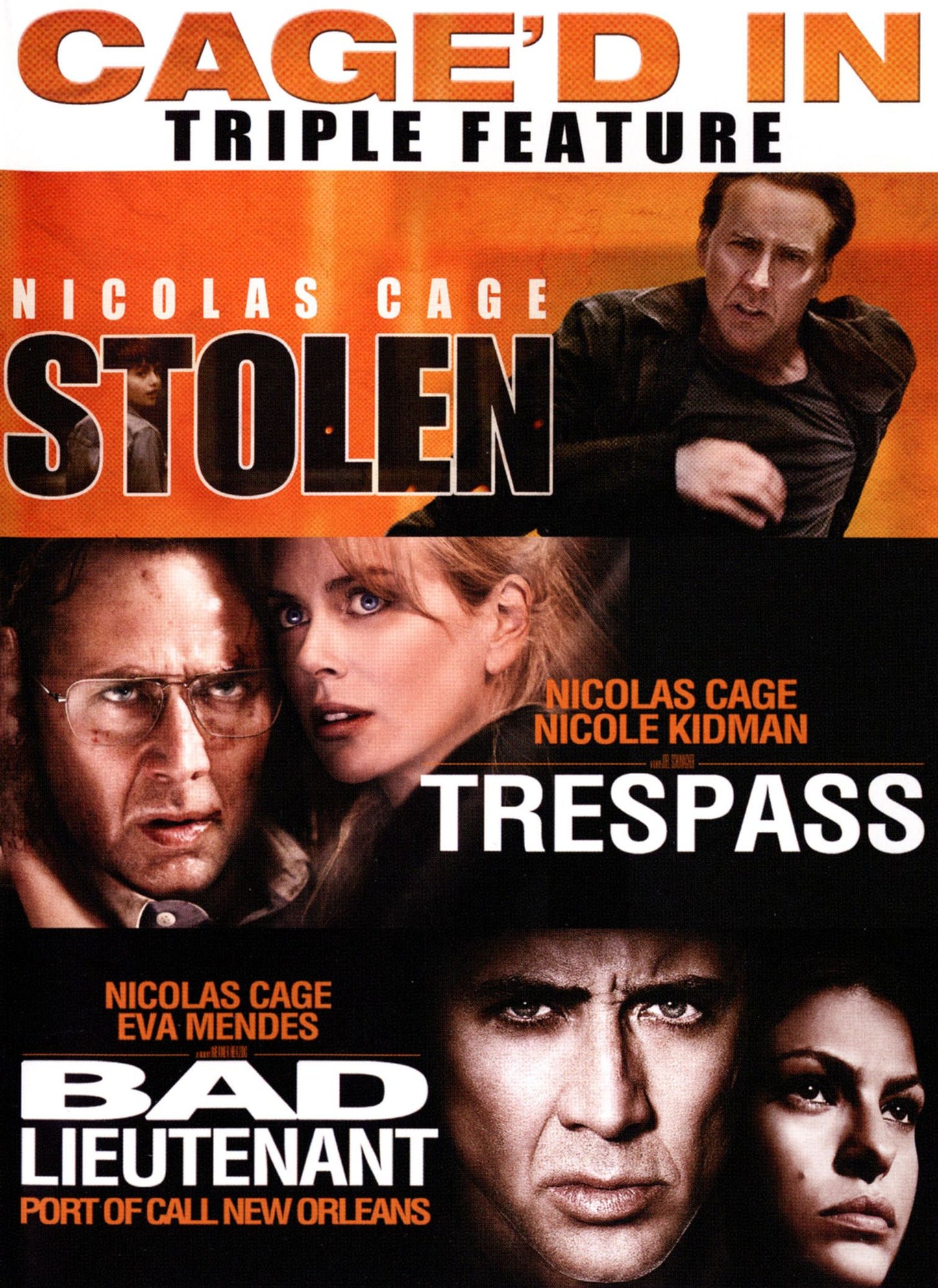 NICOLAS CAGE TRIPLE FEAT. (2PC)