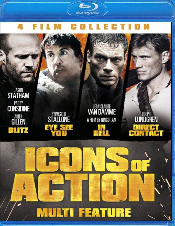 4-Film Icons of Action Set [Blu-ray]