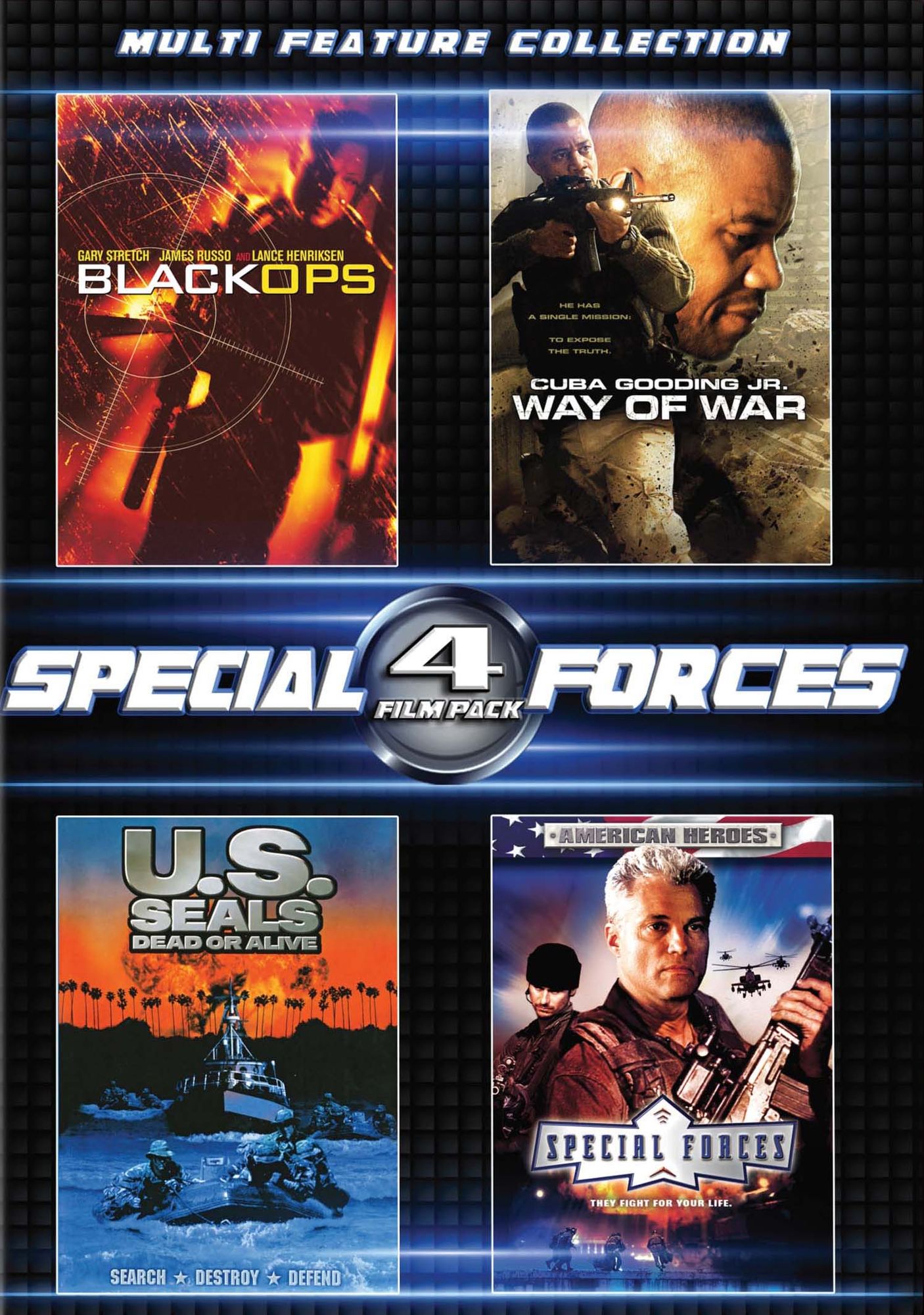 U.S. Seals: Dead Or Alive/Way of War/Special Forces/American Heroes: Marines [2 Discs]