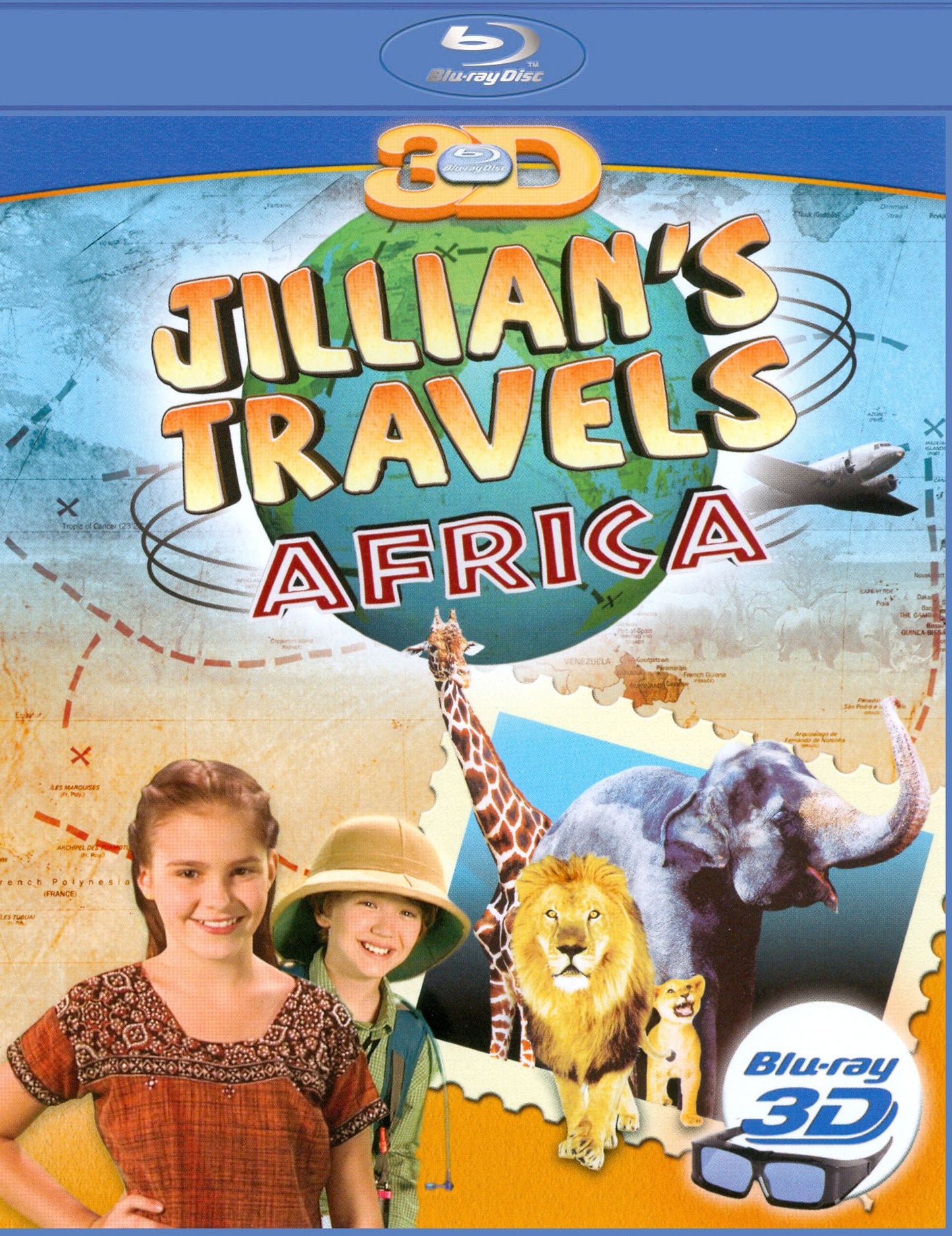Jillian's Travels: Africa in 3D [3D] [Blu-ray]