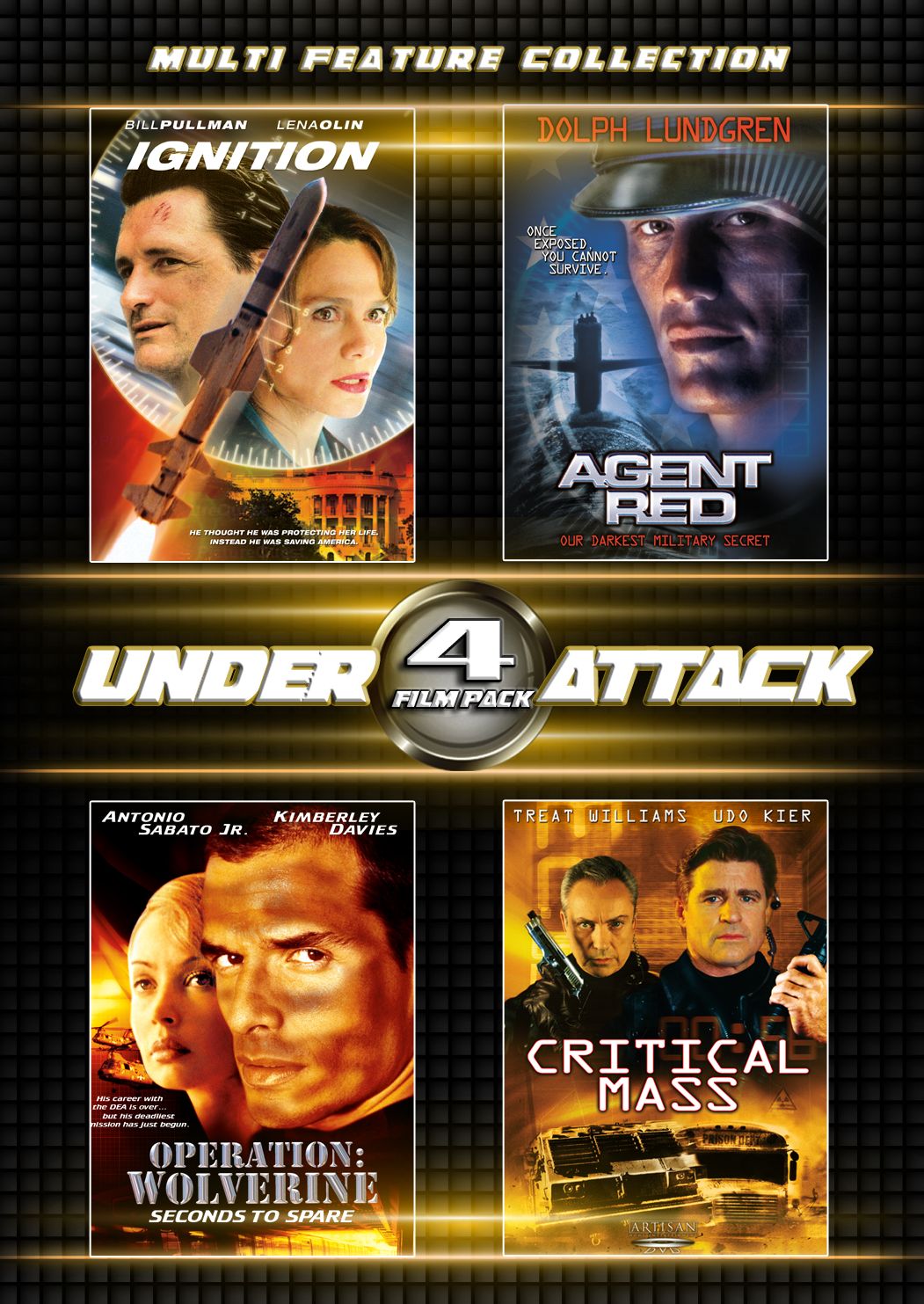 Ignition/Agent Red/Operation Wolverine/Critical Mass [2 Discs]