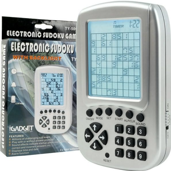 Electronic Sudoku Reasoning and Logic Game