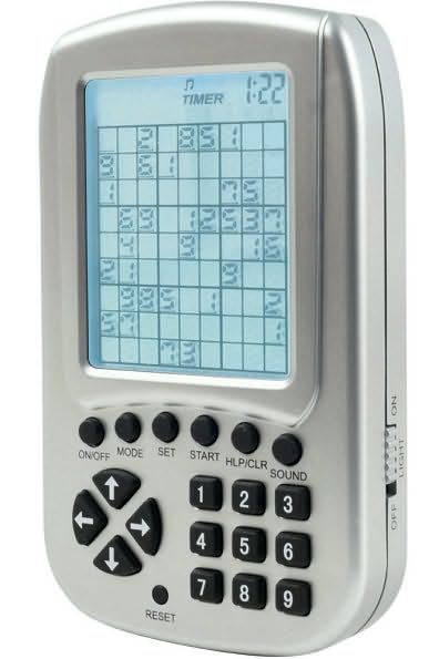Electronic Sudoku Reasoning and Logic Game