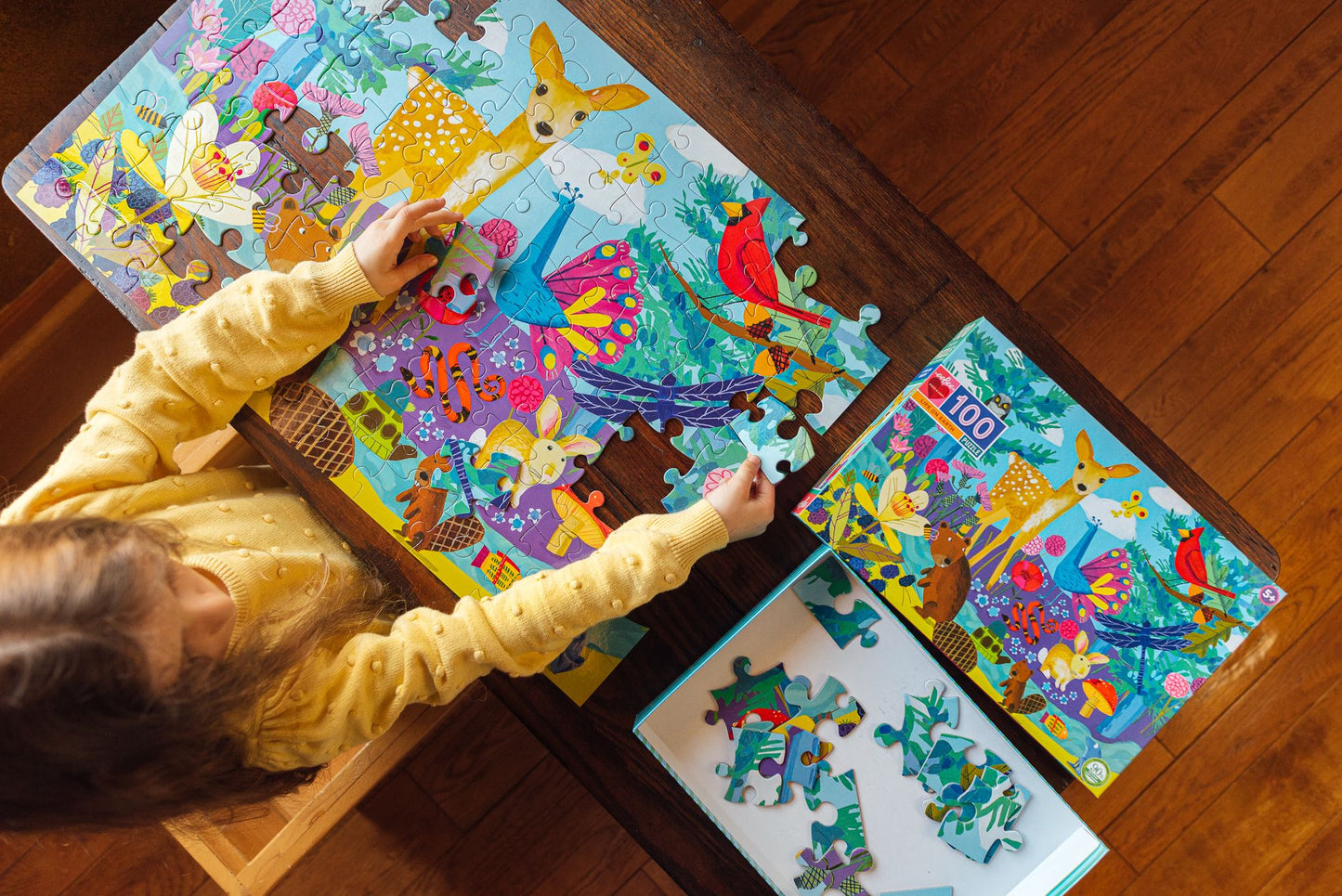 100 Piece Puzzle Life on Earth