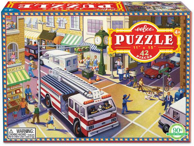 Fire Truck 42 Piece Puzzle