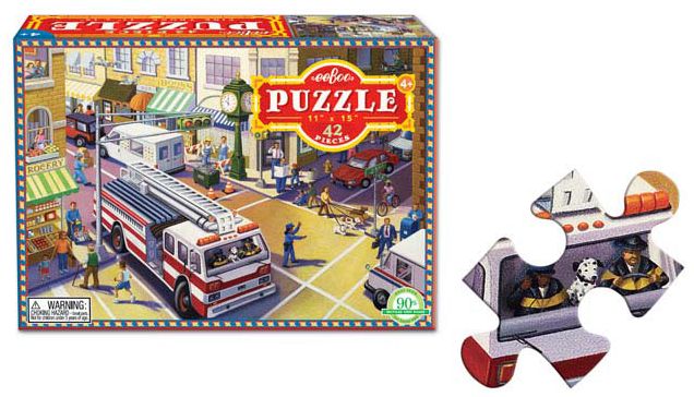 Fire Truck 42 Piece Puzzle