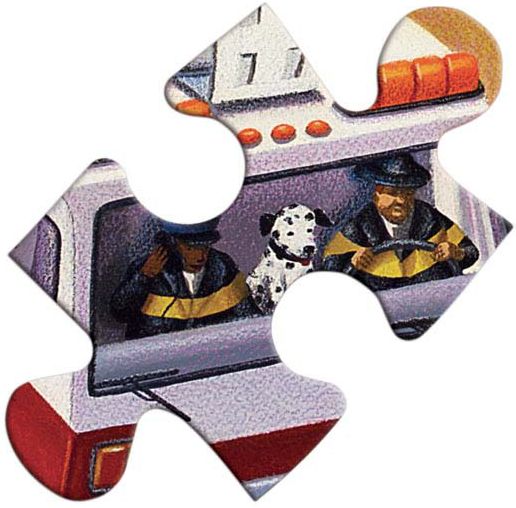 Fire Truck 42 Piece Puzzle