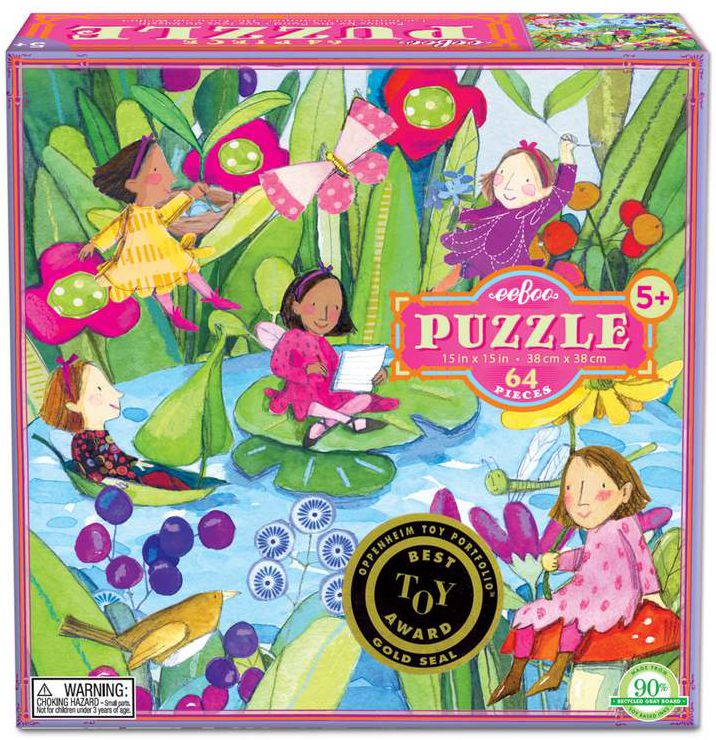 Fairies by the Pond 64pc Puzzle