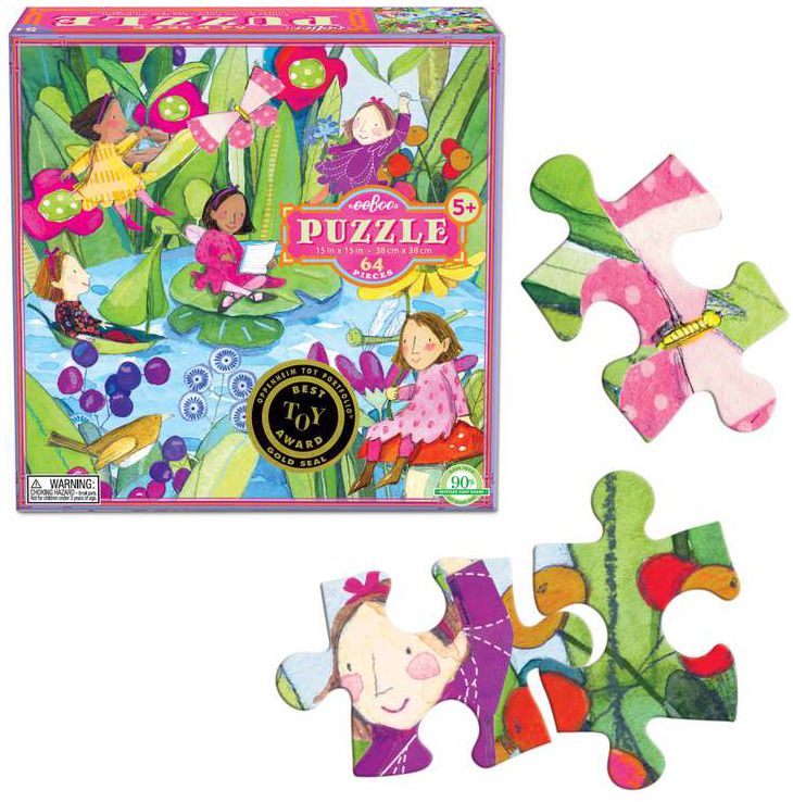 Fairies by the Pond 64pc Puzzle