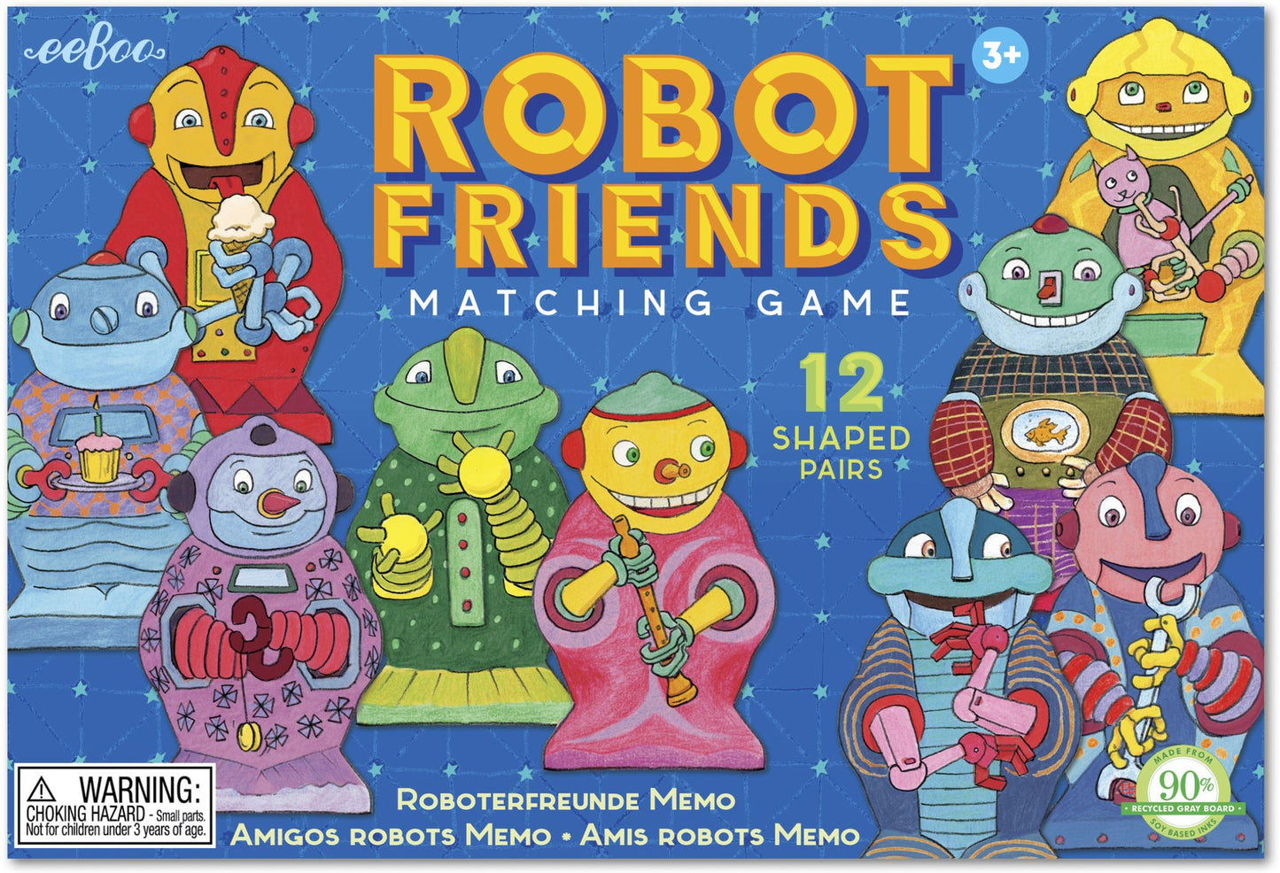 ROBOT FRIENDS MATCHING GAME