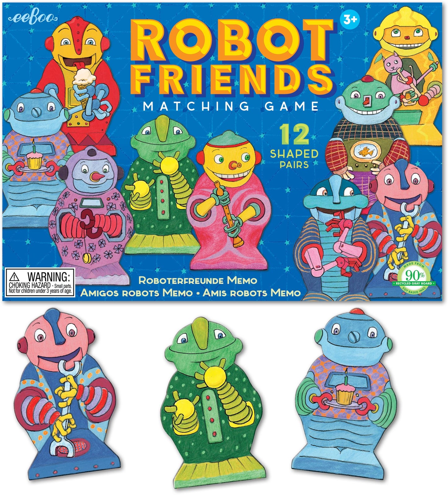 ROBOT FRIENDS MATCHING GAME