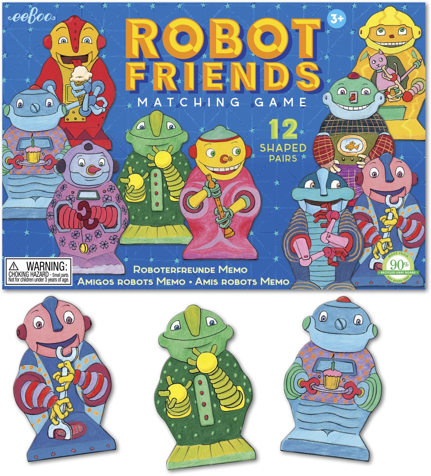 ROBOT FRIENDS MATCHING GAME