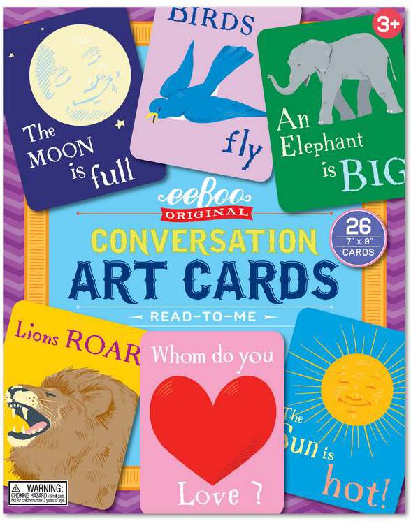 Read-To-Me Conversation Art Cards