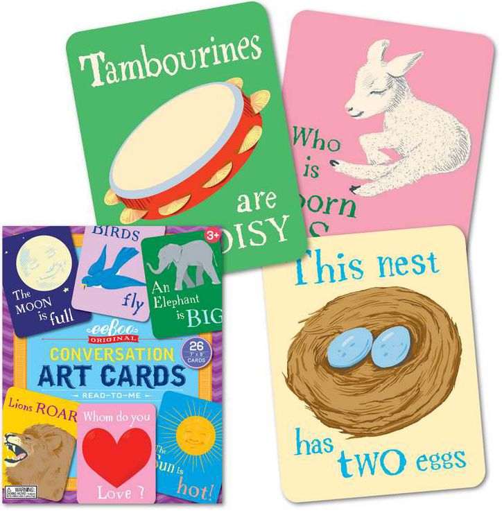 Read-To-Me Conversation Art Cards