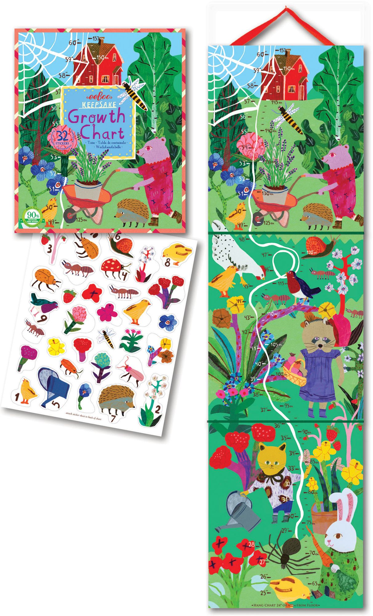 Making the Garden Growth Chart