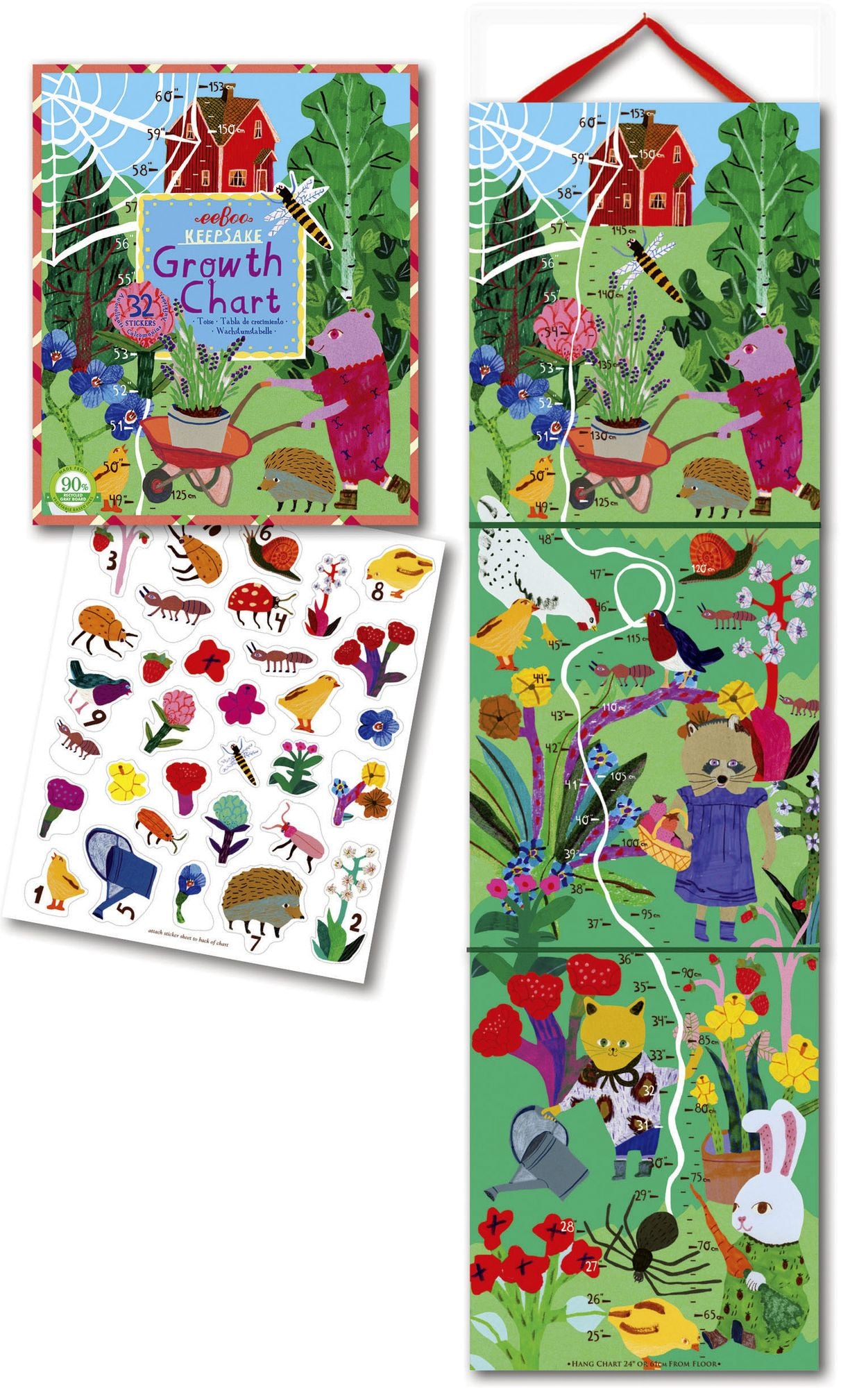 Making the Garden Growth Chart