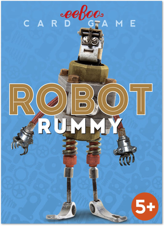 Robot Rummy Playing Cards