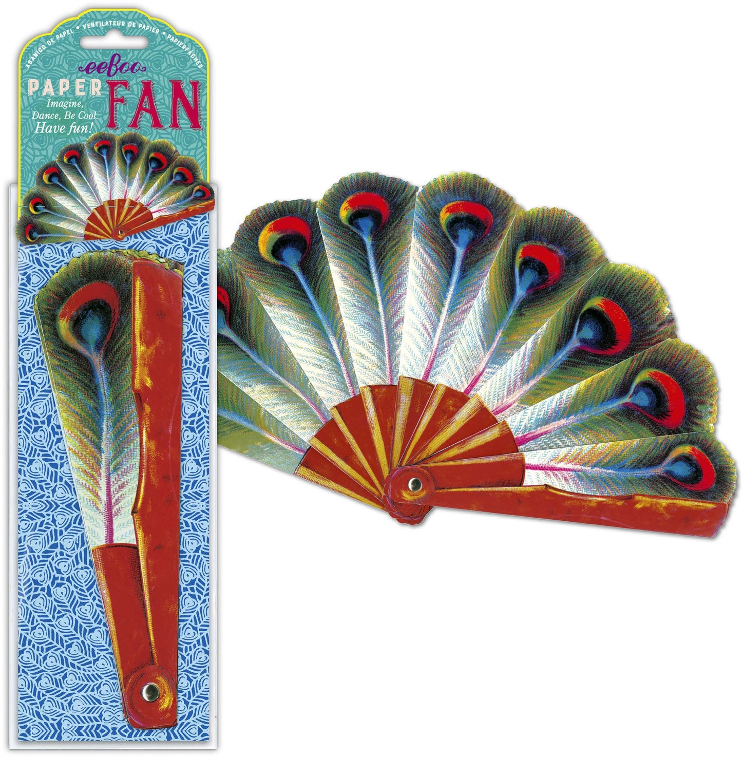 Paper Fan Peacock