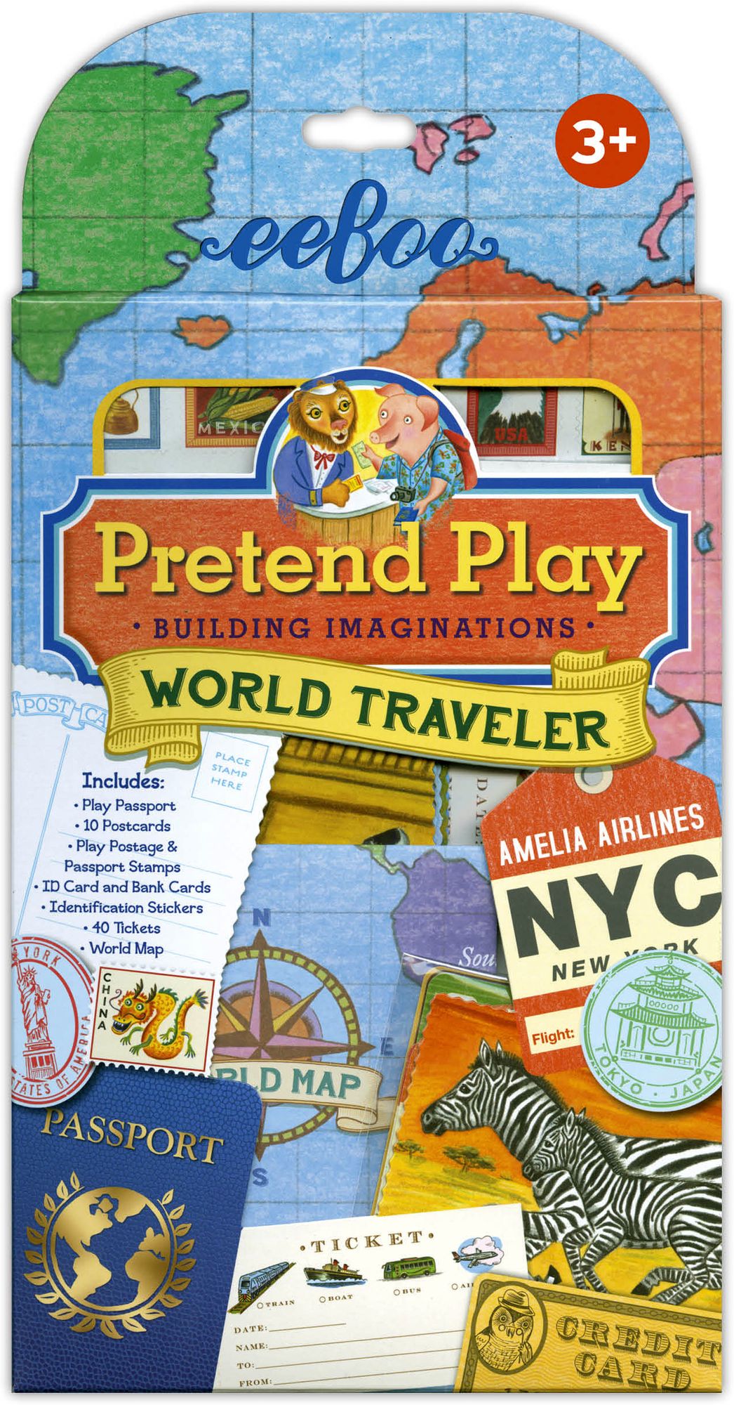 World Traveler Pretend Play