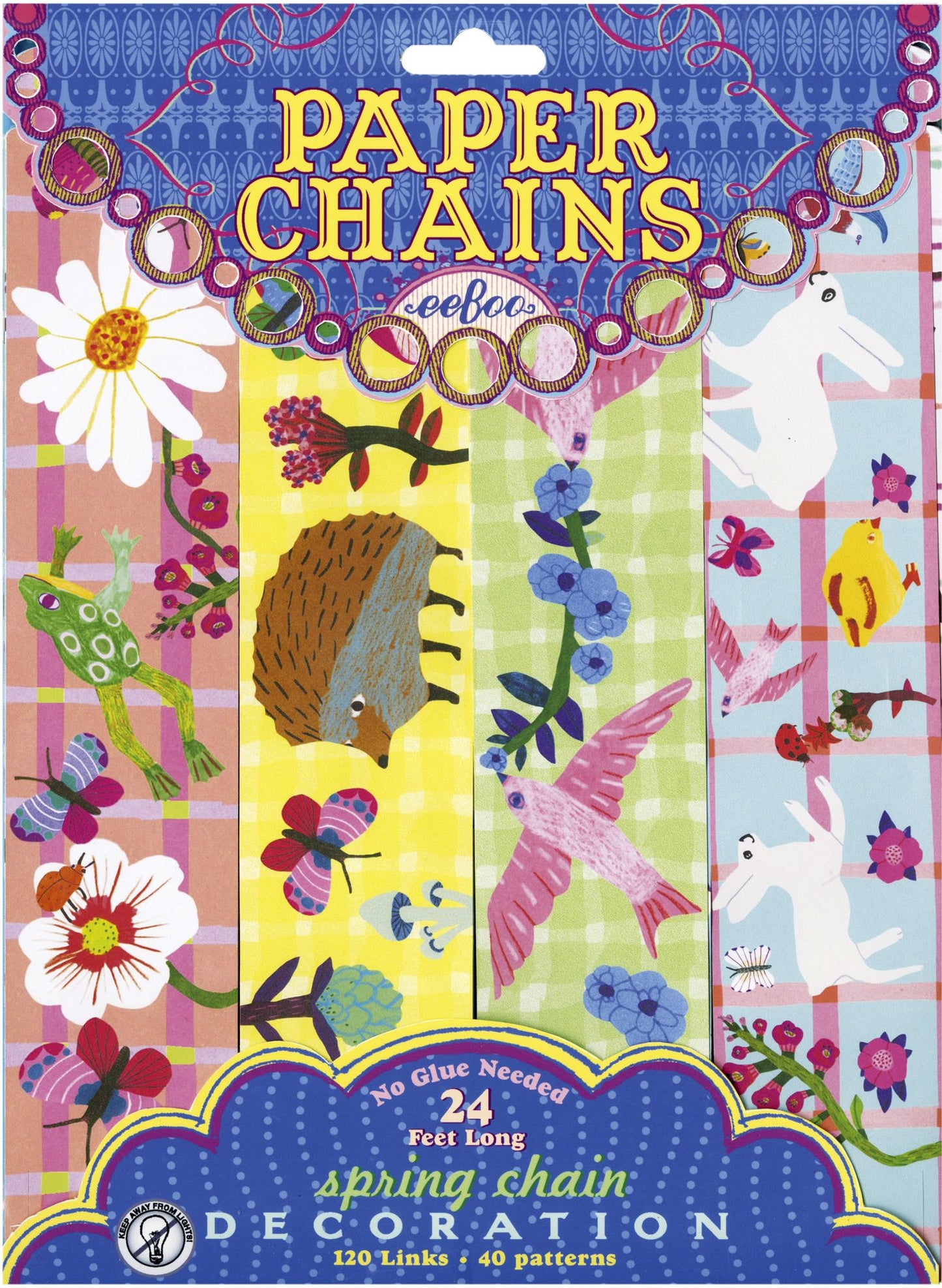 Paper Chains Spring Chain Decoration