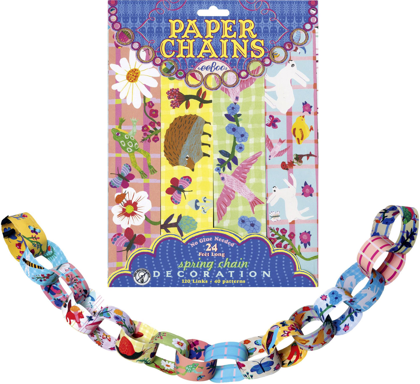 Paper Chains Spring Chain Decoration