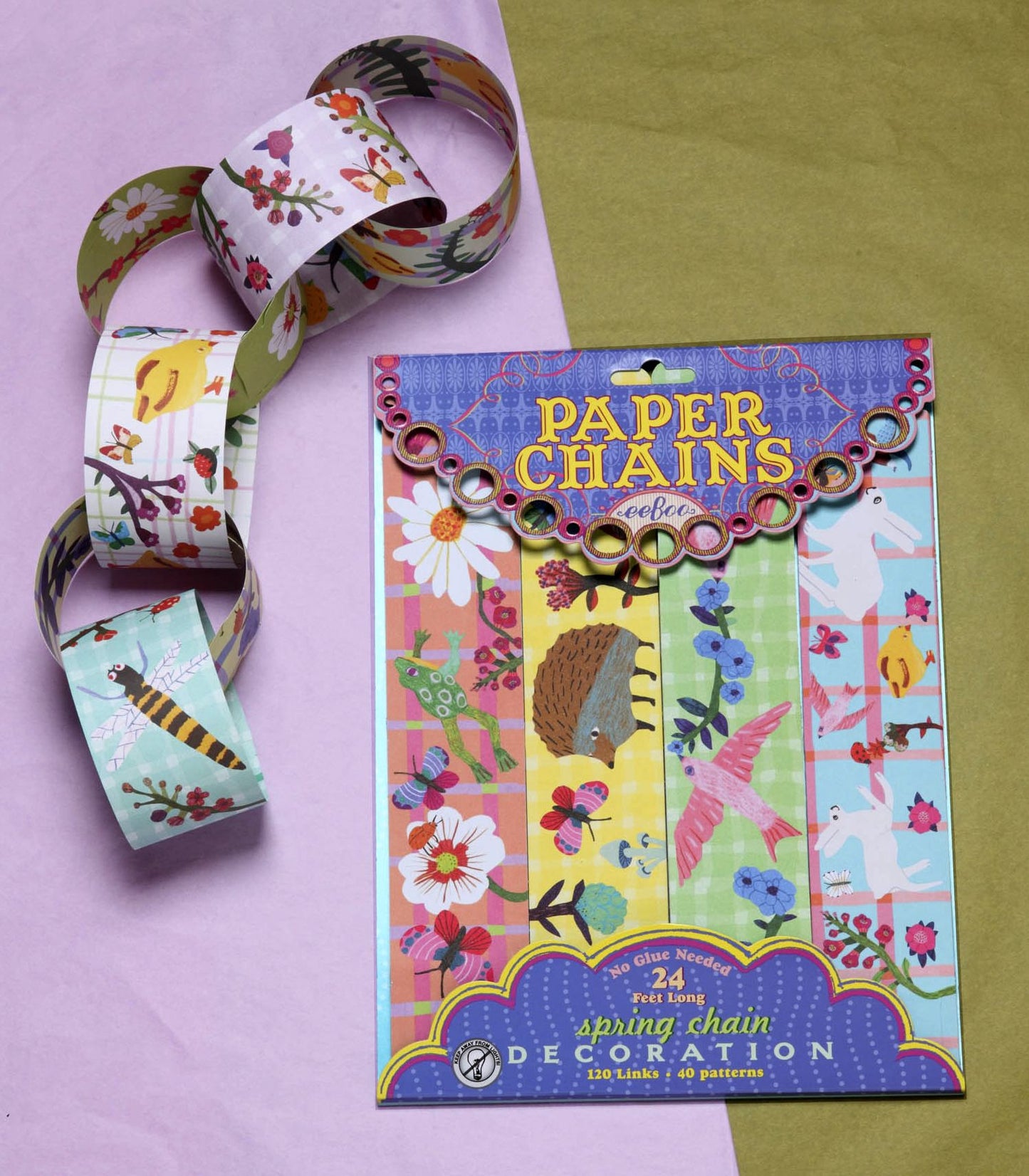 Paper Chains Spring Chain Decoration