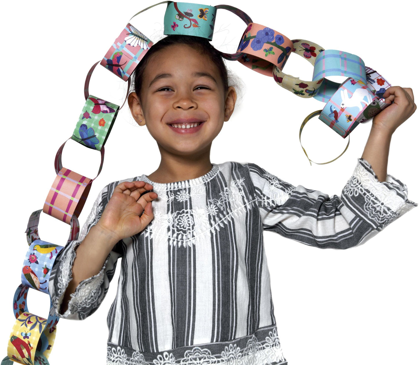 Paper Chains Spring Chain Decoration