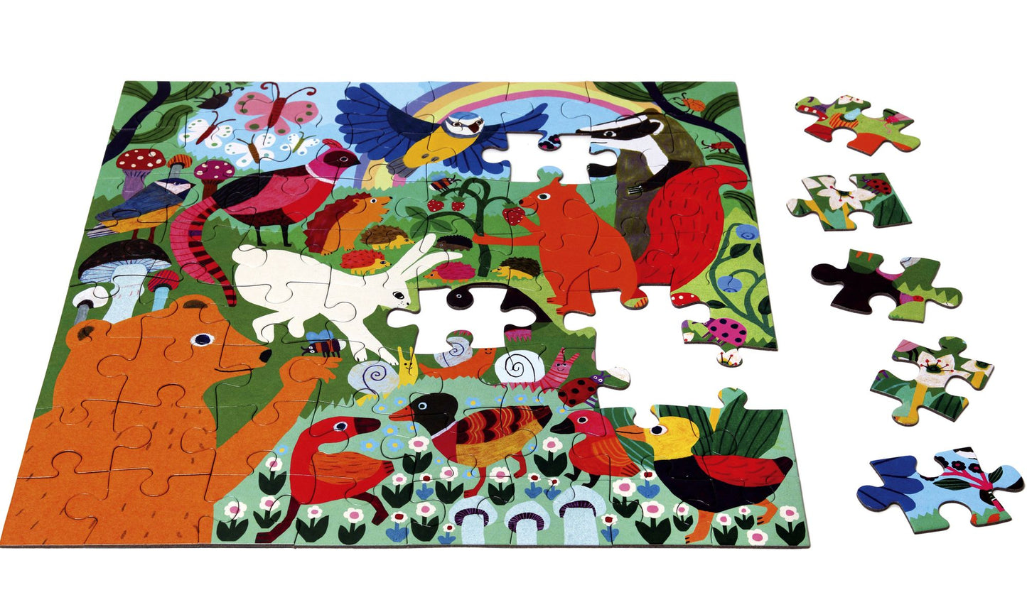 Busy Meadow 64 Piece Puzzle