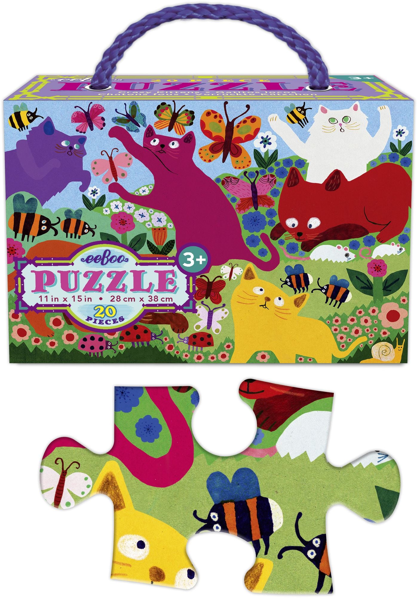 Crazy Kittens 20 Piece Puzzle