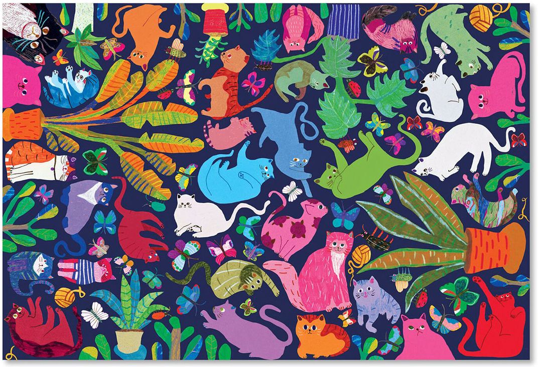 Cats at Work 2000 Pc Puzzle