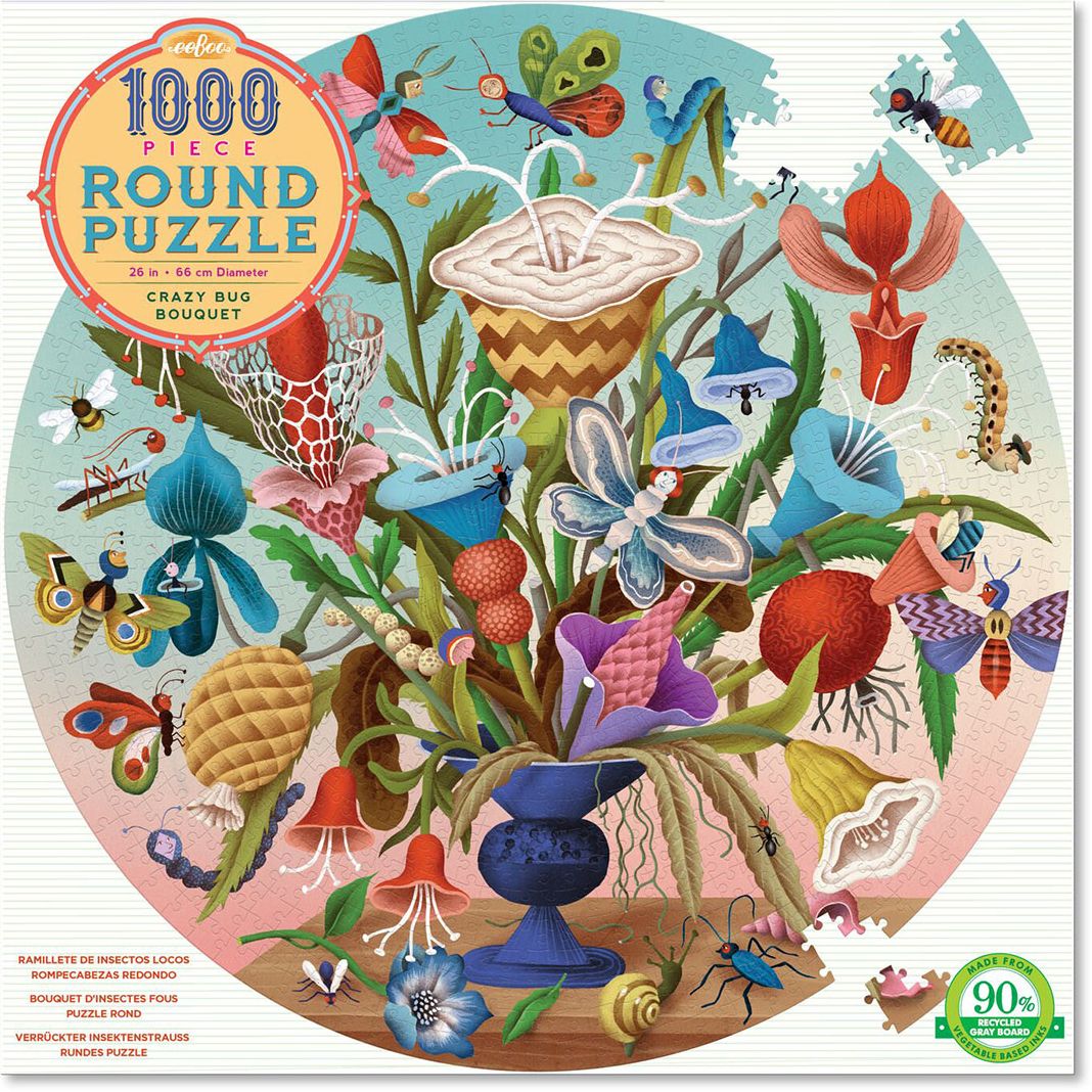 Crazy Bug Bouquet 1000 Pc Round